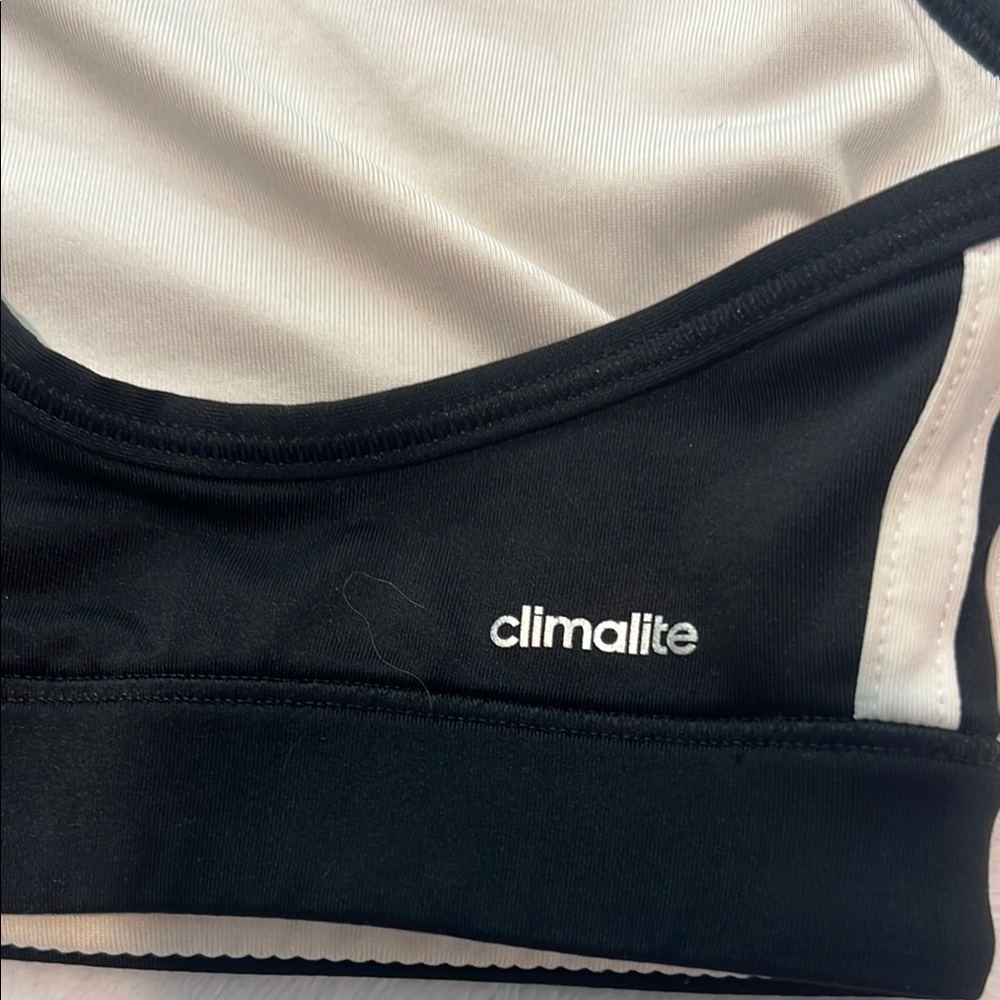 Adidas Black Sports Bra with Moisture-Wicking Fabric - Picture 5 of 5